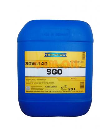 Трансмиссионное масло RAVENOL Getriebeoel SGO SAE 80W-140 (20л)